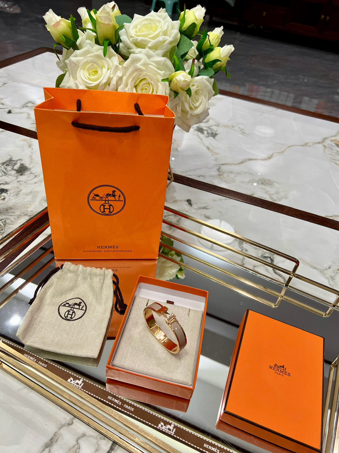 HERMES jewelry model 23